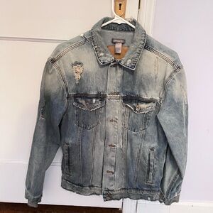Distressed Jean jacket